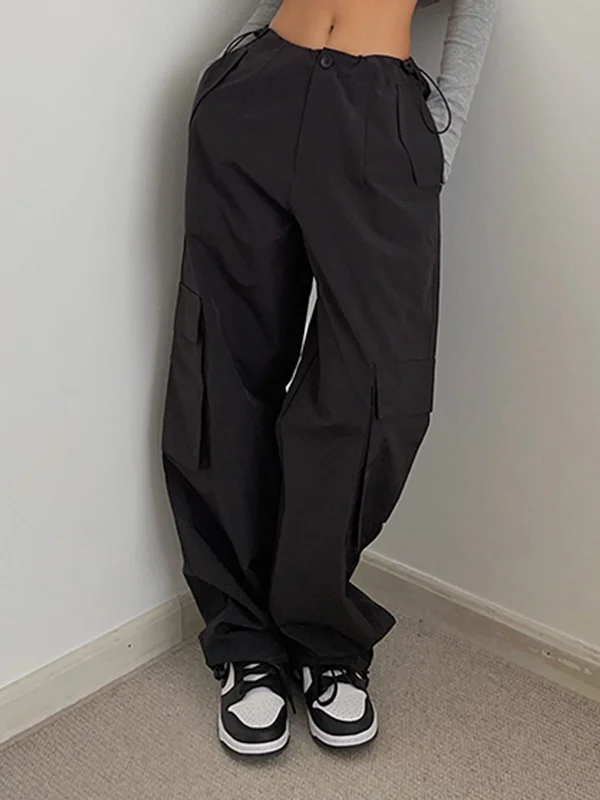 BerryBetty - Boho Cargo Parachute Pants