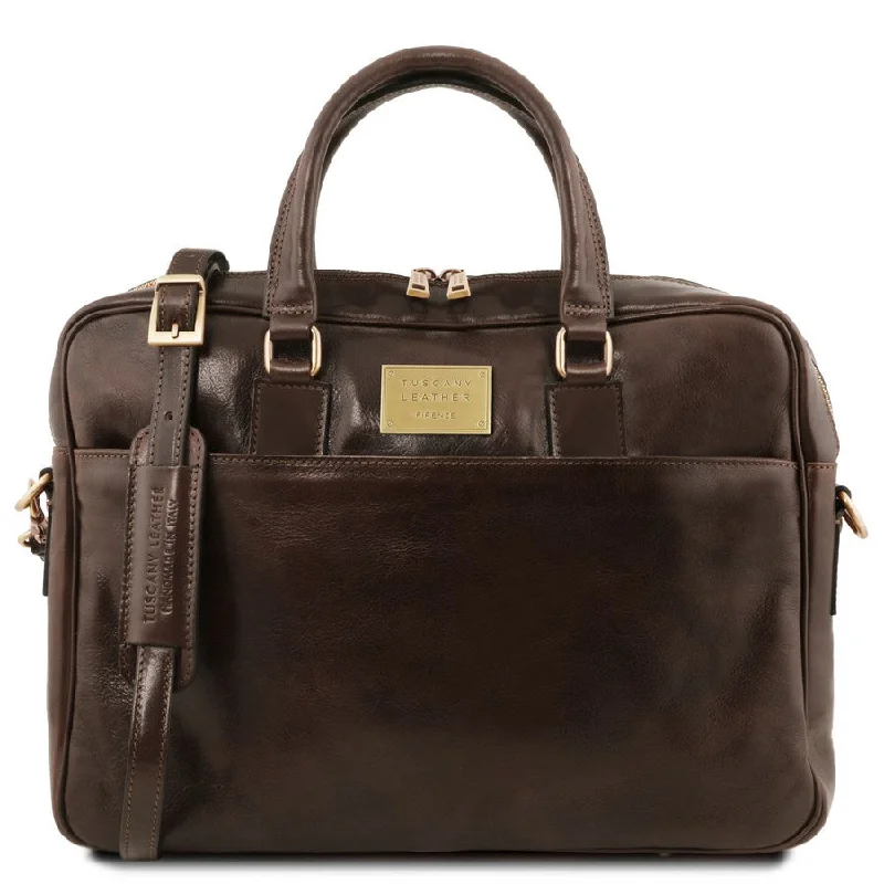 Urbino Leather Business Laptop Bag