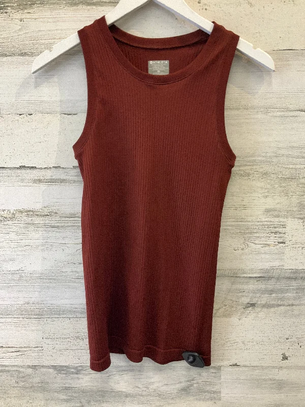 Brown Athletic Tank Top Athleta, Size Xs