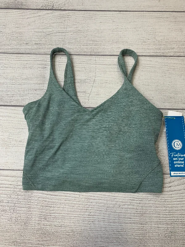 Green Athletic Tank Top Lululemon, Size 8