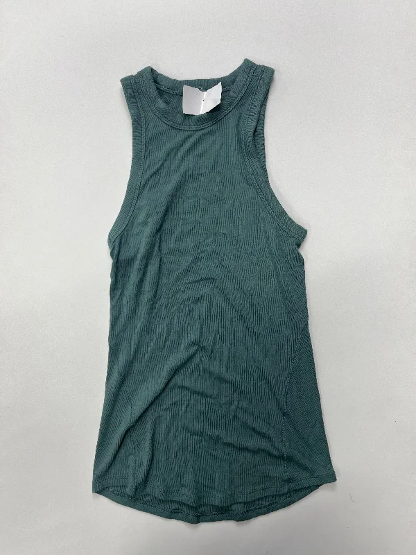 Green Athletic Tank Top Lululemon, Size Xs