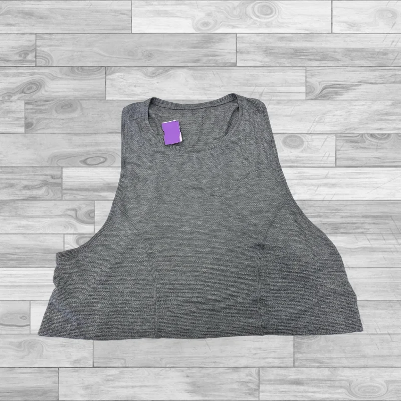 Grey Athletic Tank Top Lululemon, Size L