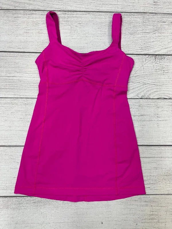 Pink Athletic Tank Top Lululemon, Size 6