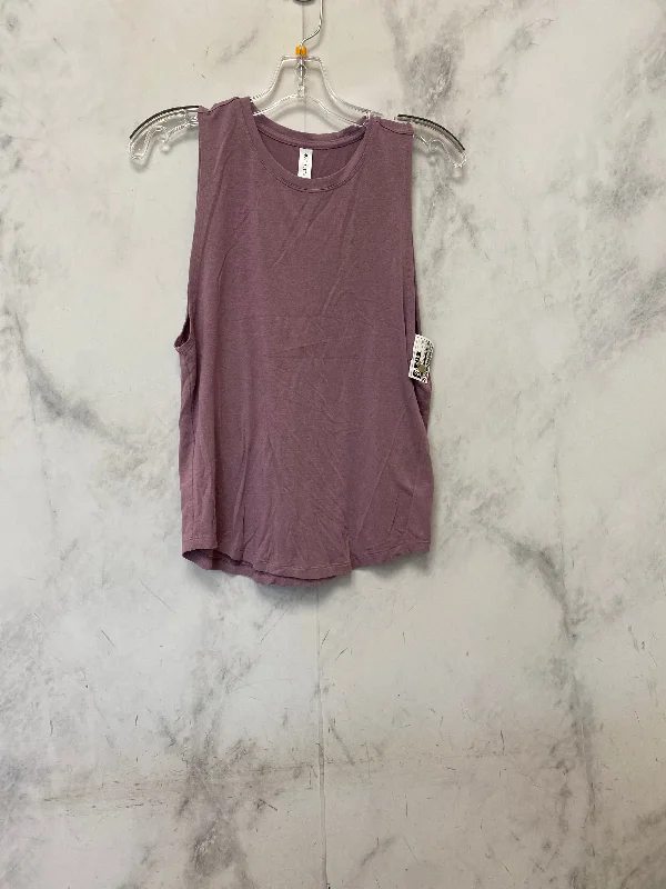 Purple Athletic Tank Top Athleta, Size S