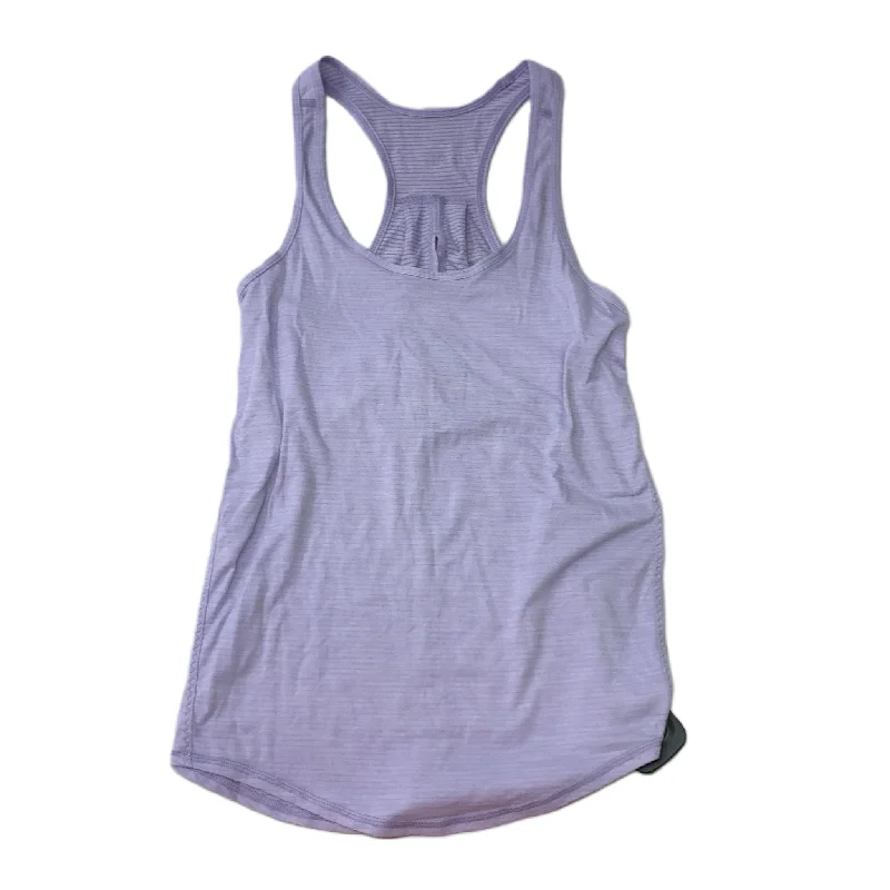 Purple  Athletic Tank Top By Lululemon  Size: S