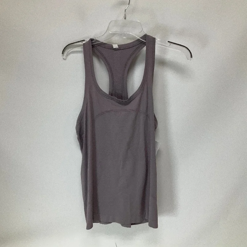 Purple Athletic Tank Top Lululemon, Size 10