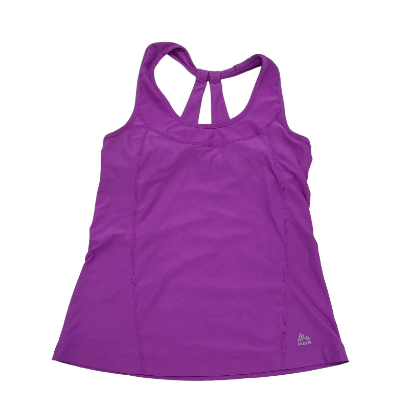 PURPLE RBX ATHLETIC TANK TOP, Size M