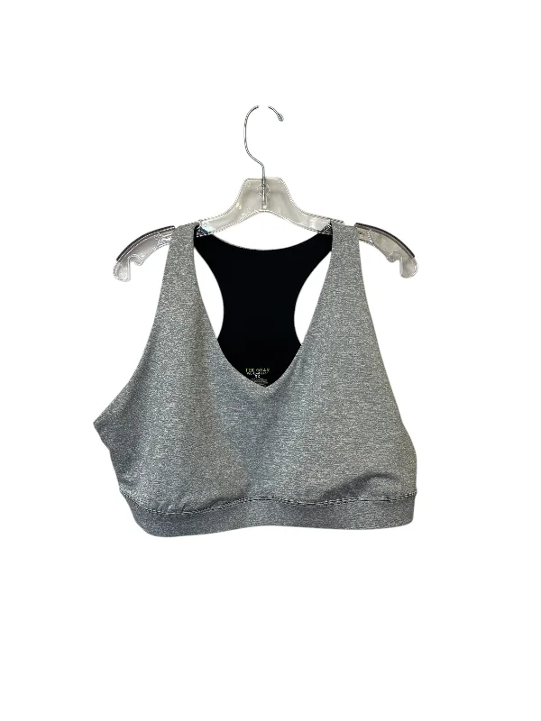 Athletic Bra By Tek Gear In Grey, Size: 3x