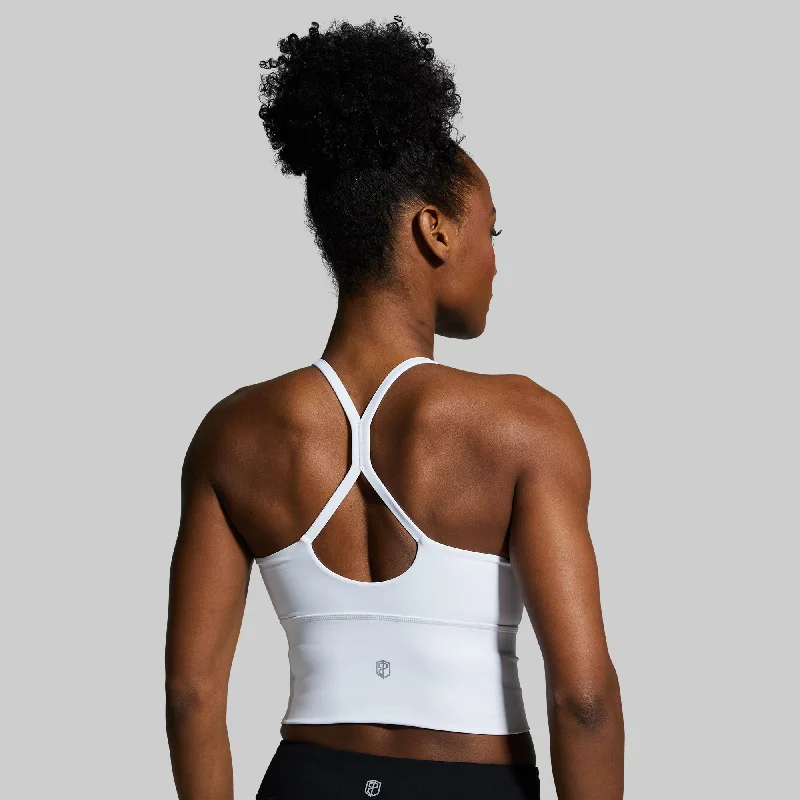 Om The Day Sports Bra 2.0 (White)