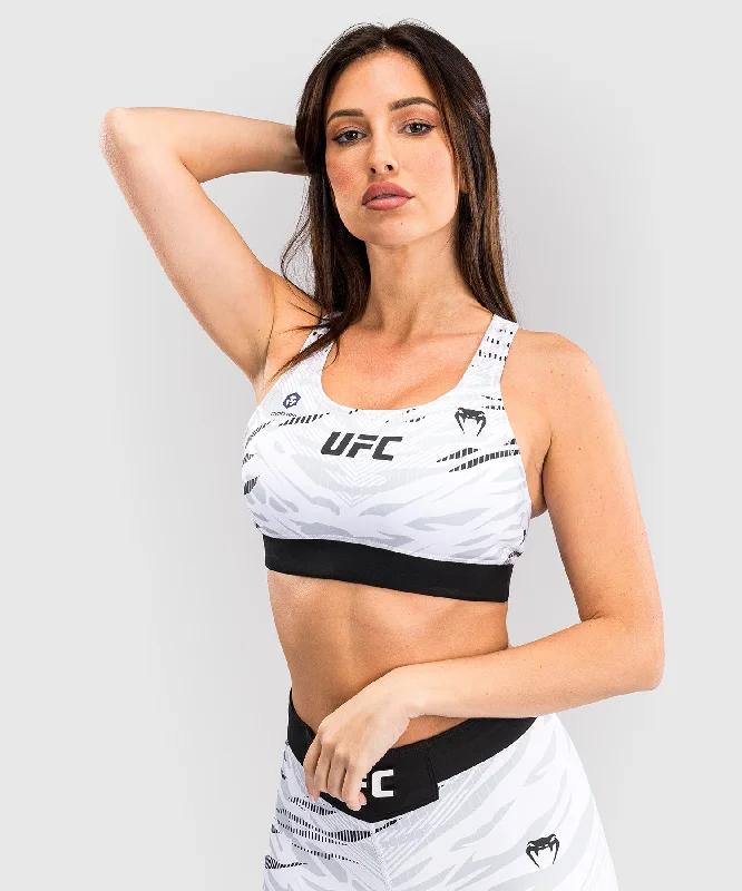 UFC Fusion by Venum Authentic Fight Night Women’s Sports Bra - White