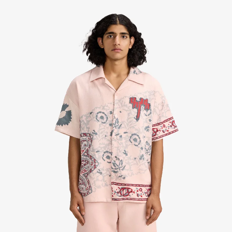 F A R A K | JAIPUR HANDMADE SHIRT { PINK/PINK