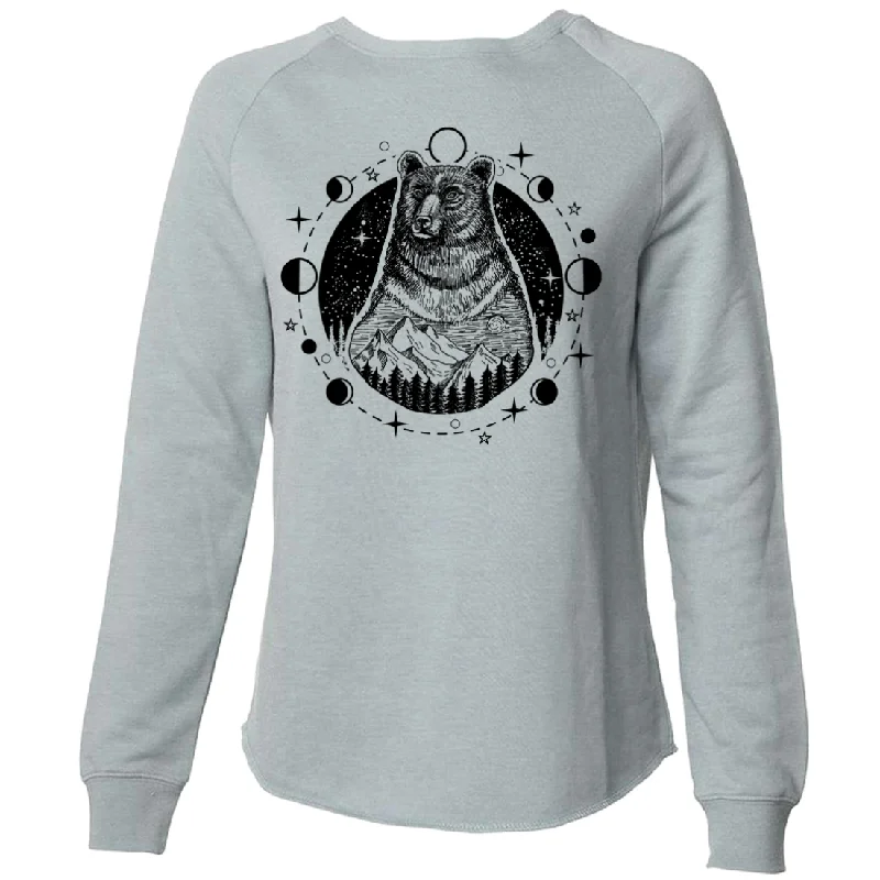 Psychic Moon Forest Grizzly Super Soft Crewneck Sweater