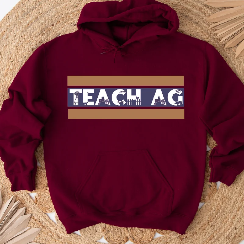 Stripe Teach Ag Hoodie (S-3XL) Unisex - Multiple Colors!