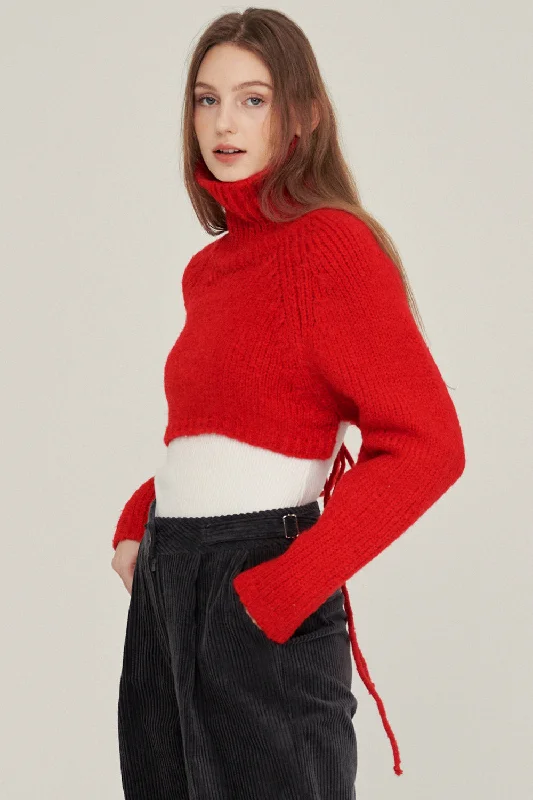 Whitney Two-way Cropped Sweater