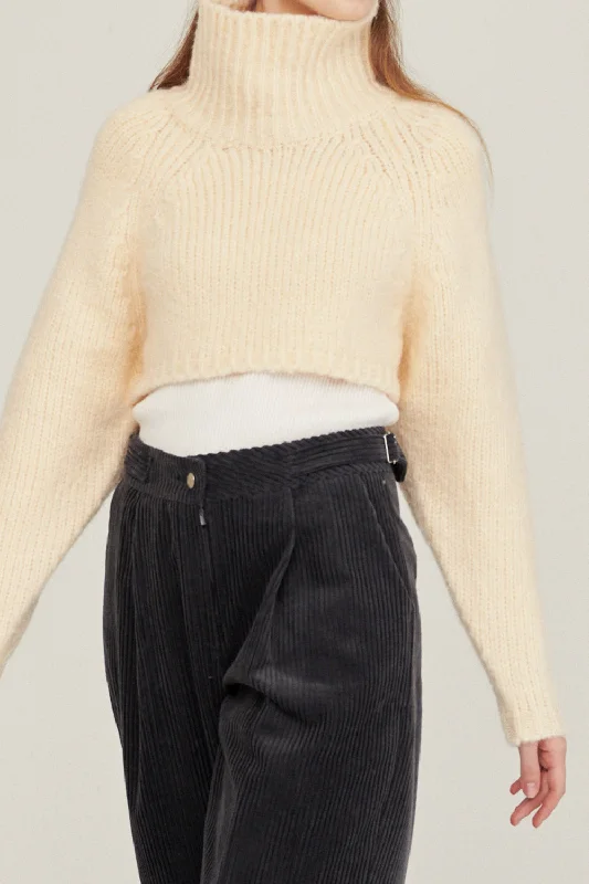 Whitney Two-way Cropped Sweater